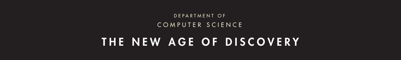 Department of Computer Science, Johns Hopkins University