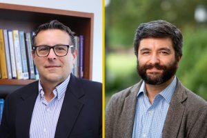 Headshots of Anton Dahbura and Tom Lippincott.