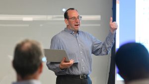 Mark Dredze presents “AI and Language” at the AI Essentials for Congressional Staffers Information Session.