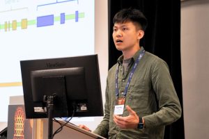 Kuan-Hao Chao presents at ISMB 2024.